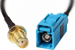 DELOCK HF Kabel SMA -> FAKRA Z Bu/Bu 0.20m