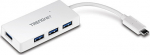 TRENDNET 4-Port USB-C Ultra-Mini Hub
