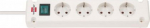 Brennenstuhl Steckdosenl. Comfort-Line Bremounta 4x1.5m wei&szlig;