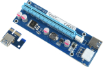 Gembird RC-PCIEX-03 PCI Express Riser Card 6-pin Power