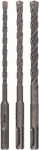 Bosch Hammer Drill SDS-Plus Set 3-parts 6.8.10 mm