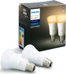 Philips Hue Warm-to-cool 6W A60 E27 2pcs EUR