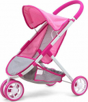 Milly Mally Doll stroller Susie Prestige pink