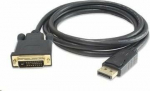 Cable PremiumCord DisplayPort - DVI-D 2m czarny (kportadk02-02)