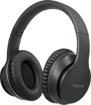 Logilink Bluetooth Headset,Active noise canceling,V5.0, schw