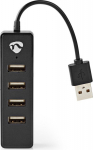 Nedis Hub USB 4 pordiga, USB 2.0