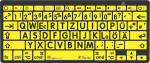 Logickeyboard Largeprint - Tastatur - mini, Mac