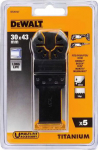 Dewalt Titanium coated blade 30x43mm 5szt. - DT20727