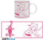 Abysse Sailor Moon - Sailor Moon and Luna Ceramic Mug (320ml)