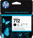 HP 712 (3ED71A) Ink Cartridge, Black