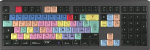 Logickeyboard Adobe Premiere Pro CC Astra 2 - Kabelgebunden - USB - scissor switch - QWERTZ - LED - Grau