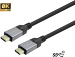 Vivolink USB-C to USB-C Cable 0.5m, Supports 20 Gbps data