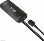 Club3D Club 3D CAC-1335 HDMI til DisplayPort aktiv Adapter med USB kabel Sort