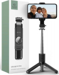 Tech-Protect Tripod Stick do selfie Tech-protect L02S Wireless Selfie Stick Tripod Black