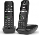 Gigaset AS690 Duo schwarz int