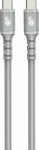 Kabel USB TB Print USB-C - USB-C 1 m Szary (AKTBXKUCC2SI10G)