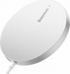 Baseus charger Wireless charger Baseus Simple Mini3 MagSafe 15W (Silver)