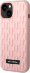 Karl Lagerfeld KLHCP14MRUPKLPP hardcase 3D Monogram for iPhone 14 Plus / 15 Plus 6.7" / pink