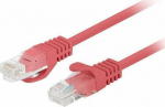Lanberg PATCHCORD KAT.6 UTP 0.5M RED FLUKE PASSED LANBERG 10-PACK