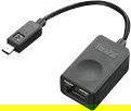 Lenovo Ethernet,Extension, 4X90F84315, RJ-45, 90 mm, 180