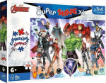 Trefl Puzzle 160 element&oacute;w Super Shapes XL Courage Avengers