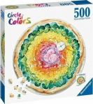 Ravensburger Puzzle 500 Color palette: pizza