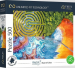 Trefl Puzzle 500 Aerial Mindblow: Maze of Colors TREFL