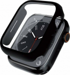 Crong Crong Hybrid Watch Case - Case with glass Apple Watch 45mm (Black)