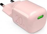 Charger Puro 20W GaN USB-C - Pink