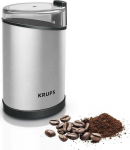 Krups | GX204D | Coffee Grinder | 200 W | Coffee beans capacity 85 g | Lid safety switch | Number of cups 12 pc(s) | Silver