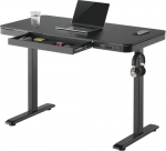 Adjustable Height Table Up Up Balder II Black