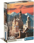 Clementoni Puzzle 1500 elements of Compact Neuschwanstein