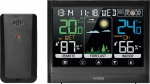 Orno Multifunctional weather station, Wireless, touch buttons