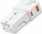Mobile Origin Travel adapter 25W, EU/US/UK/AU, white (TAD25-2P-WHT)
