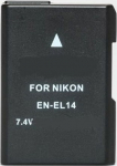 Extra Digital Nikon, battery EN-EL14