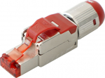 BKT Elektronik BKT RJ45 cat.6A plug, AWG 22-26, shielded, toolless