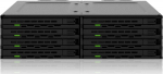 IcyDock 8x2.5" SATA/SAS in 1x5.25"m bay mobile rack