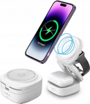 Maxlife juhtmevaba laadija MXWC-06 15W 3in1, valge