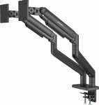 MANHATTAN table mount with mech. Feder 2 Monitors 17-45"