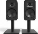 ?KAU KANTO AUDIO 6" UNIVERSAL DESKTOP SPEAKER STANDS - BLACK (PAIR)