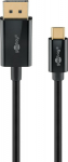 Wentronic Goobay USB-C to DisplayPort Cable 4K at 60 Hz, 1 m | 75704