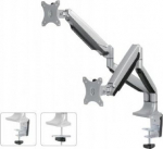NEOMOUNTS FLAT SCREEN DESK MOUNT (10-32") DESK CLAMP/GROMMET