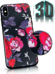 Mocco Flowers Back Case 3D for Apple Iphone 11 Pro Max Black