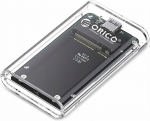 Orico TC10-MS MSATA USB-C 3.2 5Gb/s - Clear