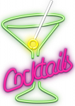 Forever Light FPNE02X COCKTAILS Neon LED Sighboard