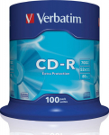 CD-R Verbatim 700MB 100pcs Pack 52x Spindel retail