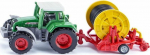Siku Tractor with a rain Reel (S1677)