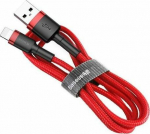 Cable USB Baseus USB-A - Lightning 1 m Red (CALKLF-B09)