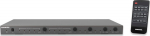 Marmitek Connect 642 Pro - AV-Matrix switcher - 18 Gbit/s - 600 MHz - 3840 x 2160 Pixel - Schwarz - 100 - 240 V