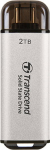 Transcend SSD ESD300S 2TB USB-C silver